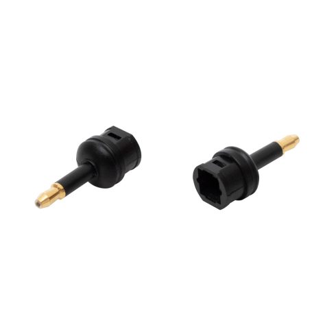 ToslInk aljzat - 3.5mm Mini Toslink dugó optikai adapter, HSO                                         11922