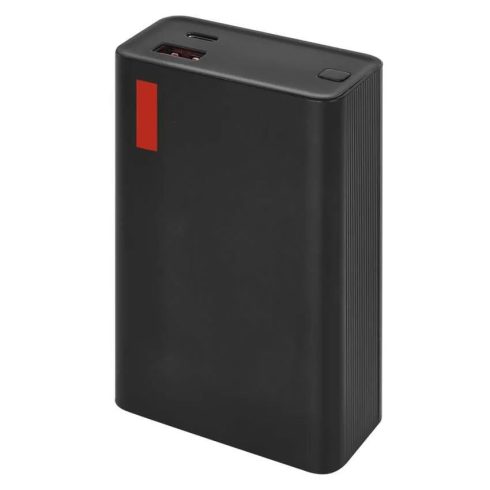 Powerbank NTBF20, Li-Po 20000 mAh, 65 W PD (gyorstöltés), 1xUSB-C 1xUSB-A, fekete                     B0560B