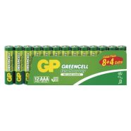   GP elem R03 AAA mikroceruza, Greencell, 8+4db/fólia                                                   B1210F