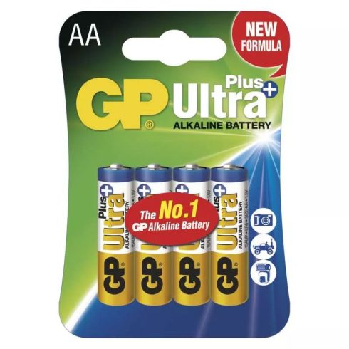 GP elem LR6 AA ceruza, Ultra Plus Alkáli, 4db/bliszter                                                B1721