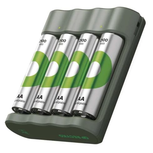 GP töltő Eco E441+4xAA ReCyko 2100mAh                                                                 B50444