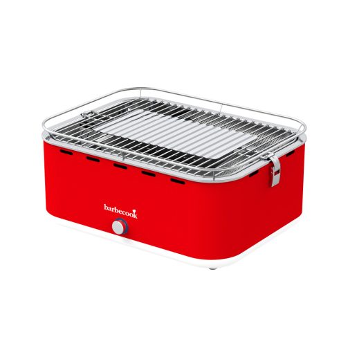 Barbecook Carlo asztali faszenes grill, piros, 44x33x21cm                                             BC-CHA-1019