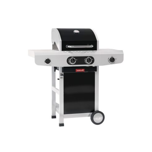 Barbecook Siesta 210 gázgrill, Black Edition, oldalégővel, 112x56x118cm                               BC-GAS-2014