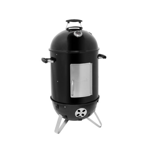 Barbecook Oskar M füstölő és grill, zománcozott, fekete, átmérő 44cm                                  BC-SMO-5014