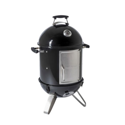 Barbecook Oskar S füstölő és grill, zománcozott, fekete, átmérő 40cm                                  BC-SMO-5017