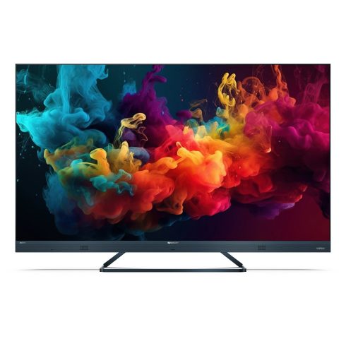 SHARP 55FQ5EG 139cm-es 4K UHD 144Hz Quantum Dot Sharp Google TV Harman Kardon hangszórókkal           BDS3233