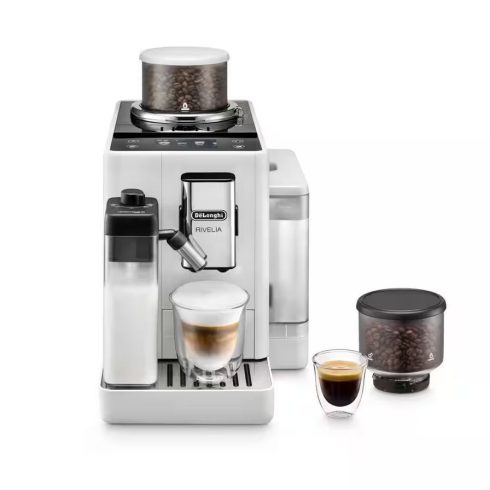 Delonghi EXAM440.55.W Rivelia Arctic White automata kávéfőző                                          BDS3594