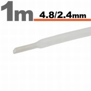   Zsugorcső ÁttetszőĚ 4,8 / 2,4 mm                                                                      BX11025T