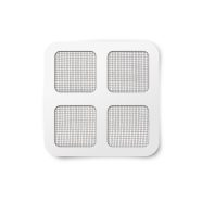   Szúnyogháló javítófolt - 10 x 10 cm - szürke - 4 db / csomag                                          BX11610GY