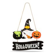   Halloween-i dekor fából - manó - akasztható - 24 x 15 cm                                              BX56553