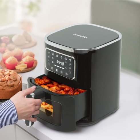 Olaj nélküli fritőz - 220-240 V - 1450W - 5 L - érintőgombos                                          BXBW1002B