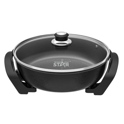 WinningStar - Tapadásmentes asztali serpenyő - 1500 W - fekete                                        BXDA00465