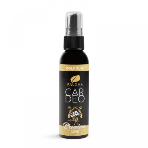 Illatosító - Paloma Car Deo - prémium line parfüm - Gold rush - 65 ml                                 BXP39990