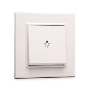   Karea nyomókapcsoló, 10A, 250V, IP20, fehér                                                           CA56001104