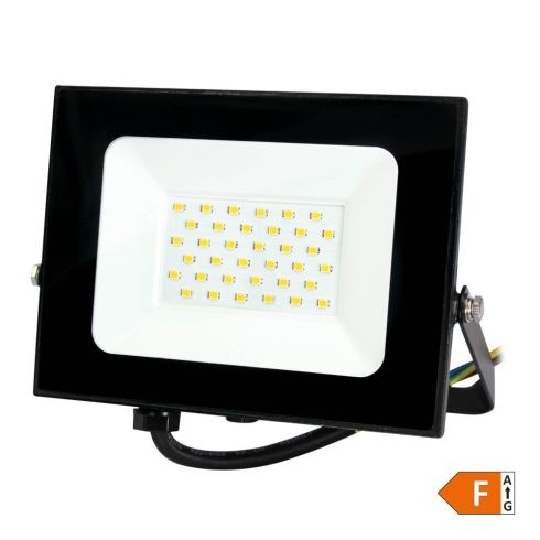 LED reflektor, 30W, 2550lm, 6500K, IP65, fekete                                                       CM306-303