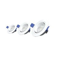   LED mélysugárzó, forgatható lámpatesttel, 5W, 370lm, 4000K, 3db/cs                                    CM336-127