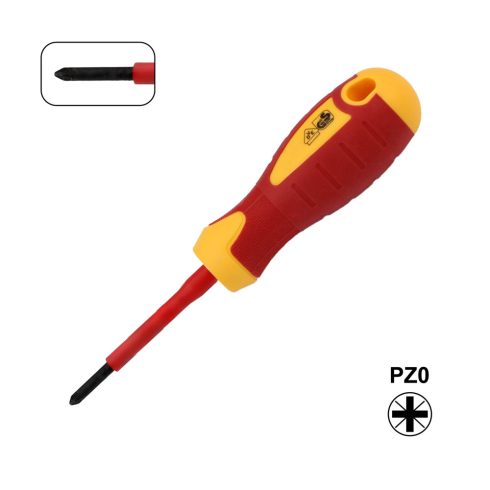 Szigetelt csavarhúzó, PZ0 3x60mm, 1000V, mágneses fejjel                                              CM370-221