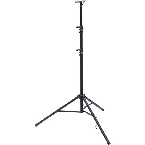 Bau teleszkópos állvány, fekete, keresztrúddal, max.3m, 20kg, ST 302                                  E1170310040