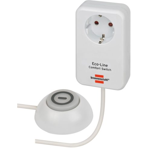 Eco-Line hálózati aljzat, földelt, lábkapcsolóval, 1,5m kábellel, Comfort Switch Adapter EL CSA       E1508220