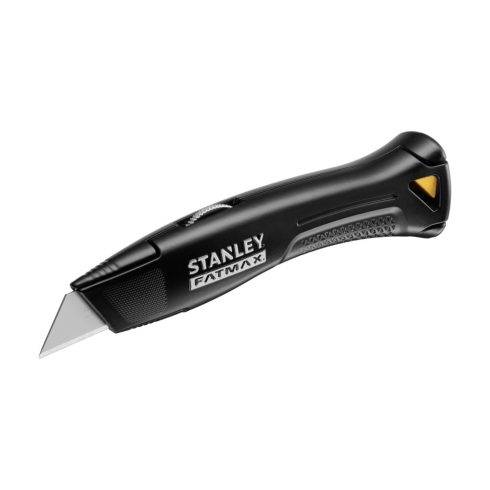 STANLEY FATMAX trapéz/körpengés kés, pengetárolóval, tokkal, fekete                                   FMHT10500-0