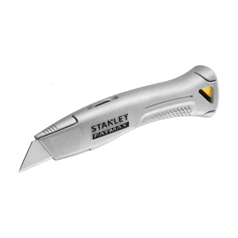 STANLEY FATMAX trapéz/körpengés kés, pengetárolóval, tokkal, ezüst                                    FMHT10501-0