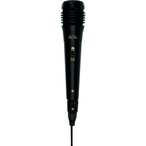 Kézi mikrofon, fekete, XLR-6,3mm                                                                      M61