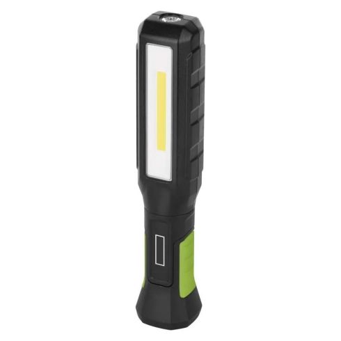 Újratölthető zseblámpa , 750 lm, 2000 mAh, COB LED+LED                                                P4544