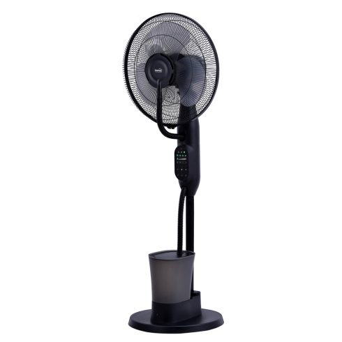 Álló párásító ventilátor, 75W, 3 fokozat, 40 cm lapátátmérő, oszcillálás, időzítő, HSO                SFM43BK