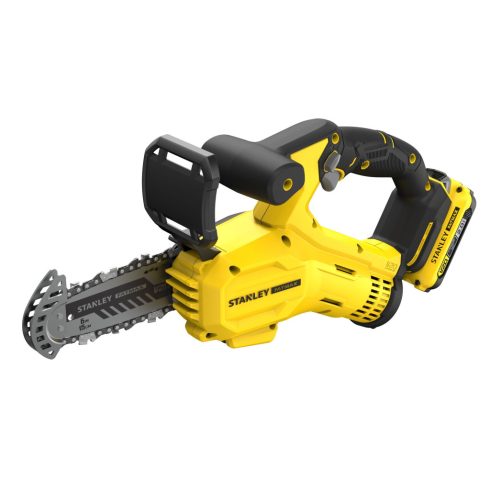 18V STANLEY FATMAX V20 mini láncfűrész 6''/15 cm, akkuval                                             SFMCPS415D1-Q