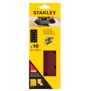   STANLEY 1/3 méretű lyukasztott Csiszolópapír perforált, 100g (10 db)                                  STA31105-XJ