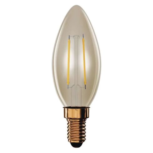 LED izzó Vintage gyertya E14 2,5W(20W) 225lm WW                                                       Z53012