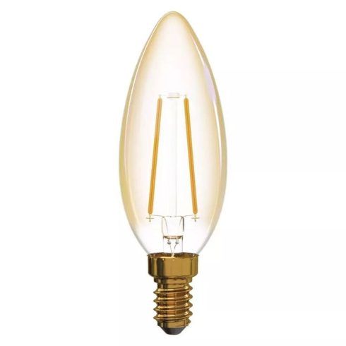 LED vintage gyertya E14 2,1W(20W) 190lm WW+                                                           Z74300