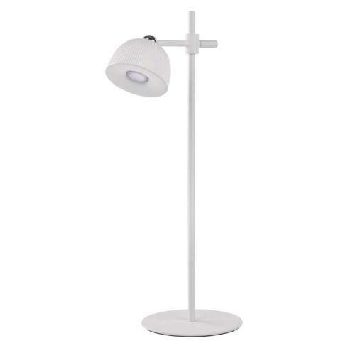 Sophie LED asztali lámpa, újratölthető, dimmelhető, 2,5W, 200lm, NW, fehér                            Z7635W