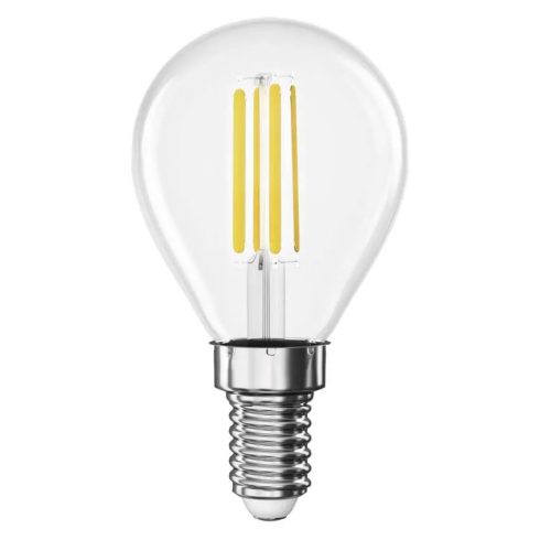 LED filament mini gömb E14 3,8W(60W) 806lm WW, A                                                      ZF1A42