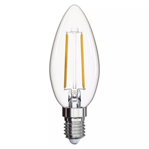 LED Filament Izzó Gyertya 1,8W E14 250lm természetes fehér                                            ZF3201