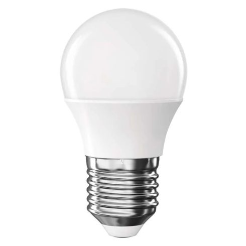 LED izzó mini gömb E27 5,5W(40W) 470lm WW                                                             ZL6F22