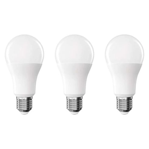 LED izzó A60 E27 13W(100W) 1521lm WW (3 db)                                                           ZQ5E61.3