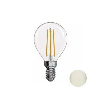 LED E14 filament semlegesfehér