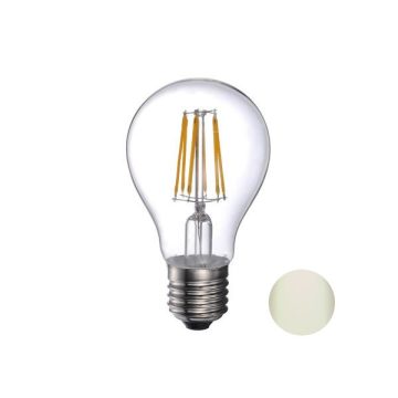 LED E27 filament semlegesfehér